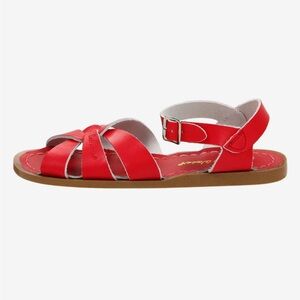 Cherry Red Saltwater Sandals
